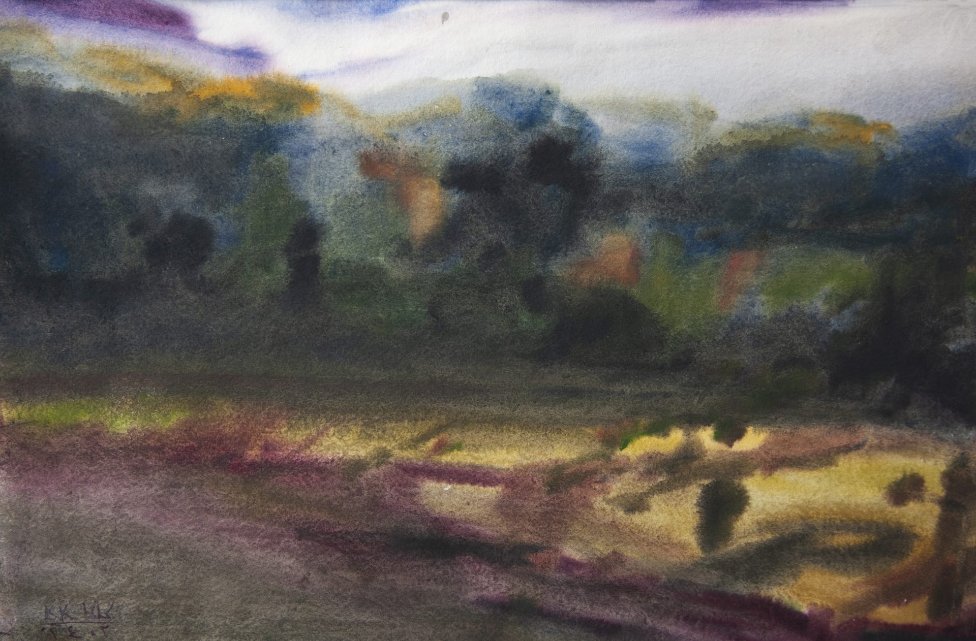 Watercolor 2024 – 30.50 cm